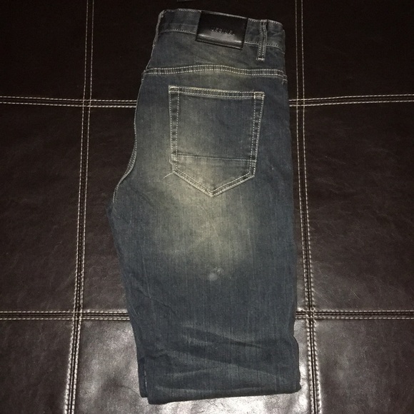 Dark Blue Decibel Jeans - Picture 2 of 3